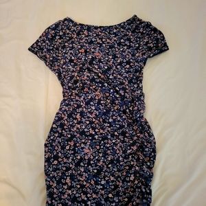 Maternity floral dress